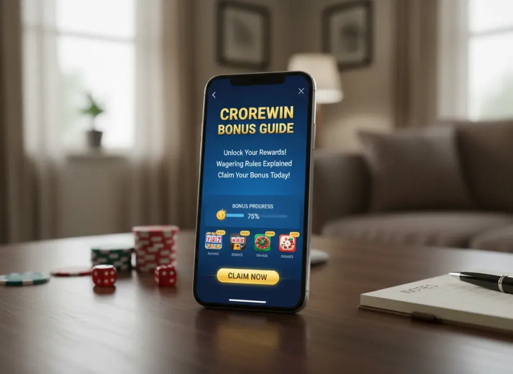 Crorewin bonus guide and wagering rules explained